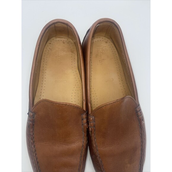 Allen Edmonds Castine Leather Driving Moccasins Sz 9B - Picture 8 of 12